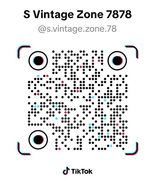s vintage zone tiktok QR code
